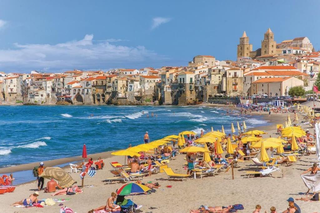 Villa Indipendente Le Coccinelle Beach Mare Piscina A 250 Mt Dal Mare Con Servizio Di Piscina A 400 Mt 12 K Da Cefalu Campofelice Di Roccella Εξωτερικό φωτογραφία